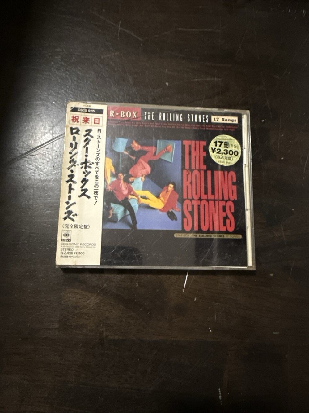 The Rolling Stones - Star Box Japan CD, CSCS 5115, CBS/Sony Records, Rare & OOP! - Picture 1 of 4